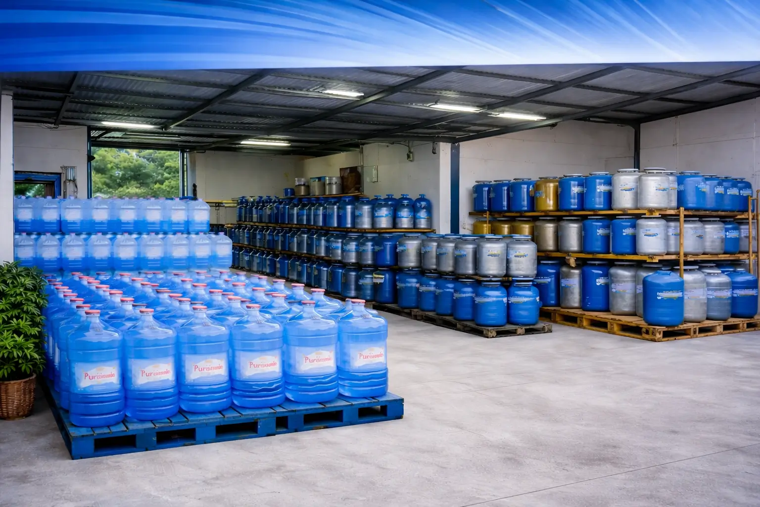 Banner Distribuidora Fort - Água & Gás